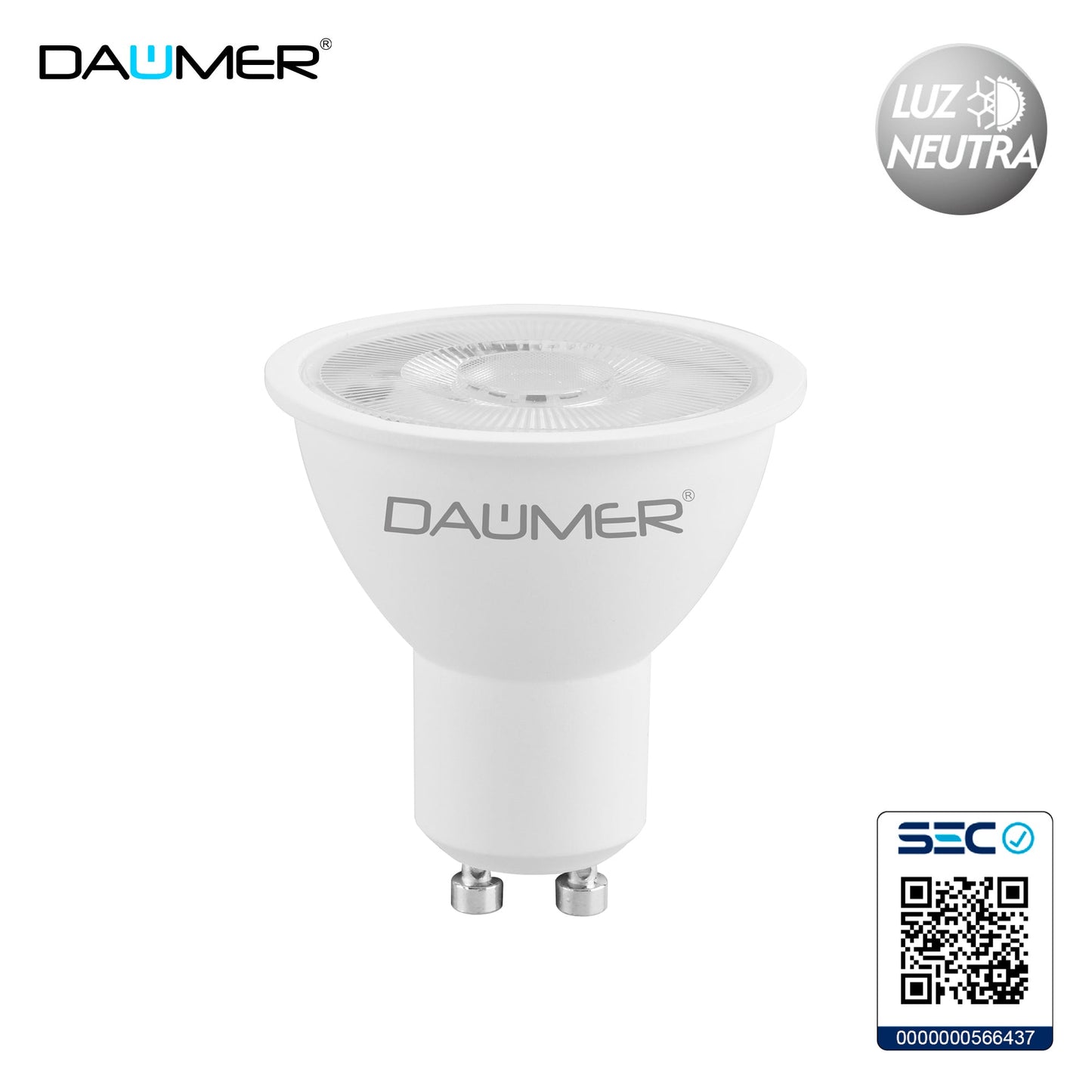 AMPOLLETA LED GU-10