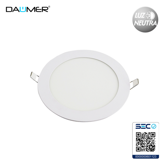 EMBUTIDO LED REDONDO BLANCO 6W