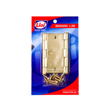 BISAGRA L88 ACERO BRONCEADO