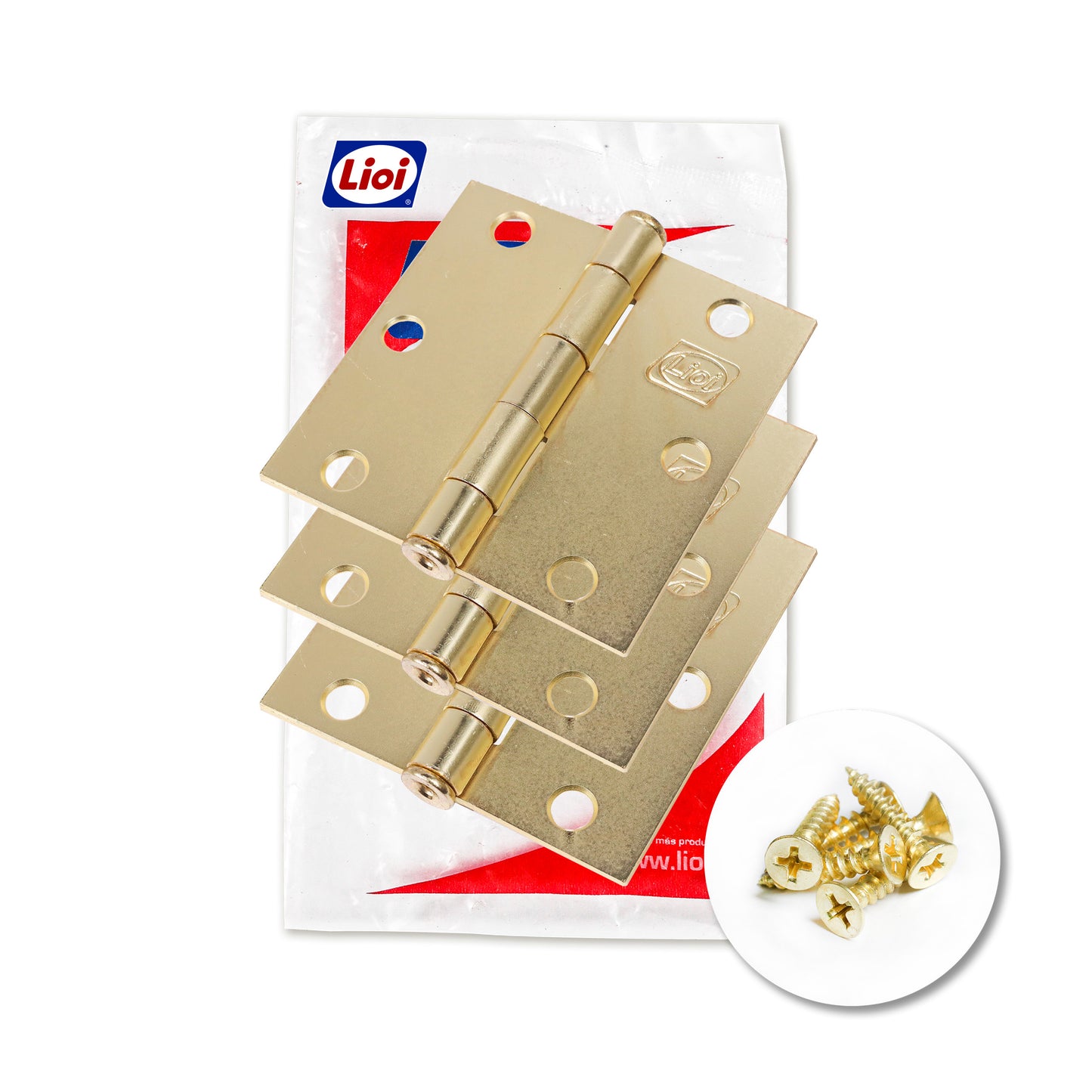 BISAGRA L88 ACERO BRONCEADO
