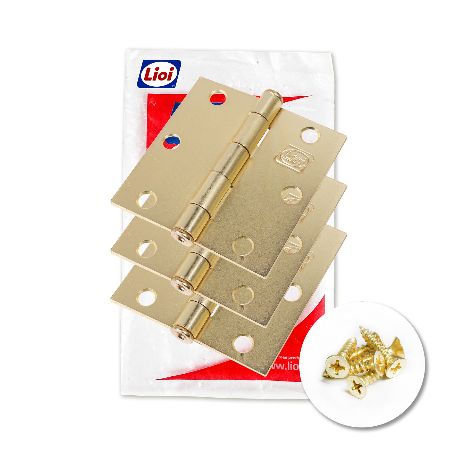 BISAGRA L88 ACERO BRONCEADO
