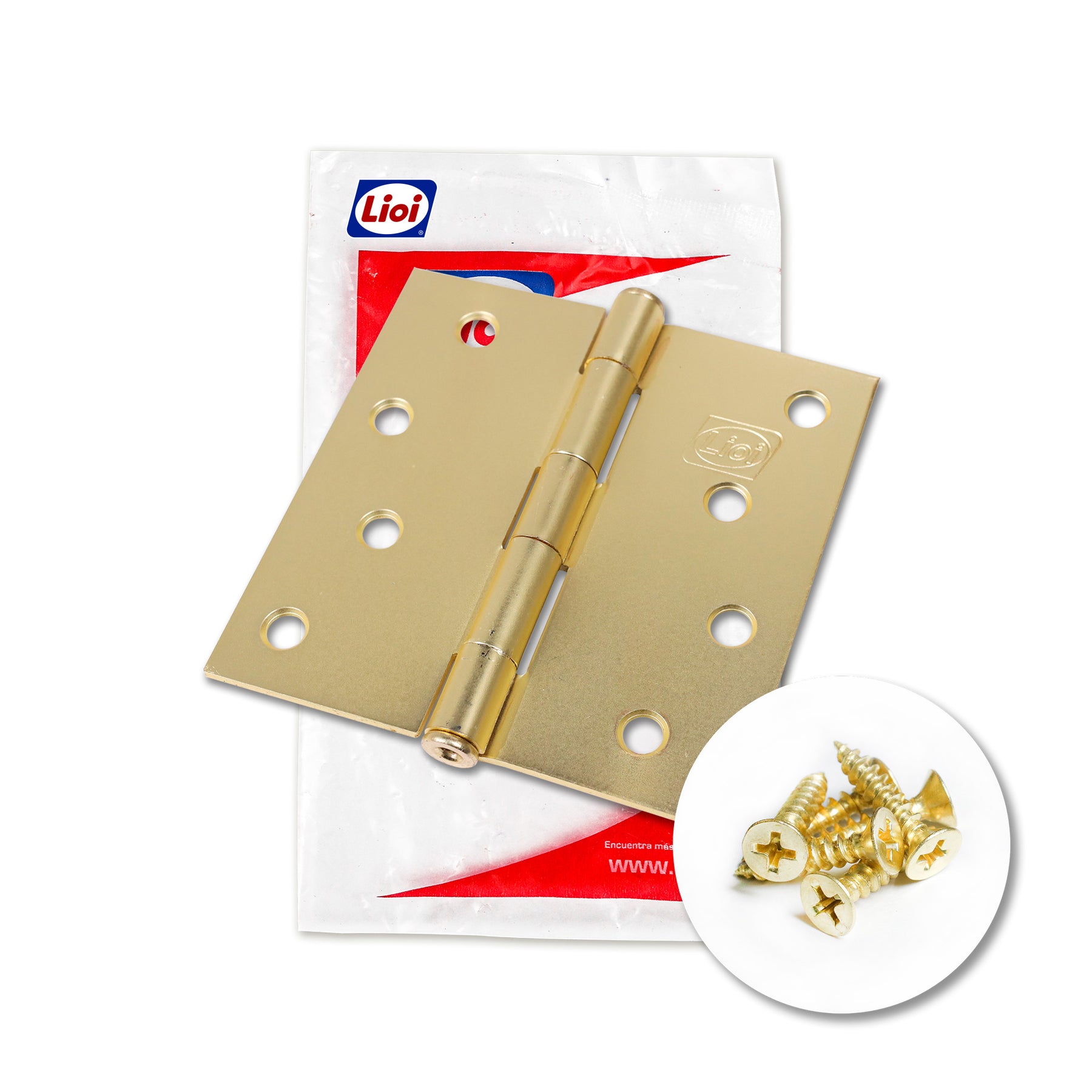 BISAGRA L88 ACERO BRONCEADO