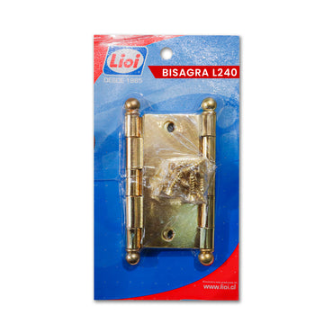 BISAGRA LÍNEA 240 CON PERILLAS