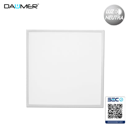 PANEL LED CUADRADO 600 X 600 X 30MM 40W