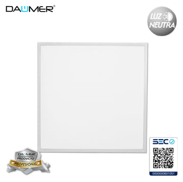 PANEL LED CUADRADO PROFESIONAL 603 X 603 X 30MM 40W