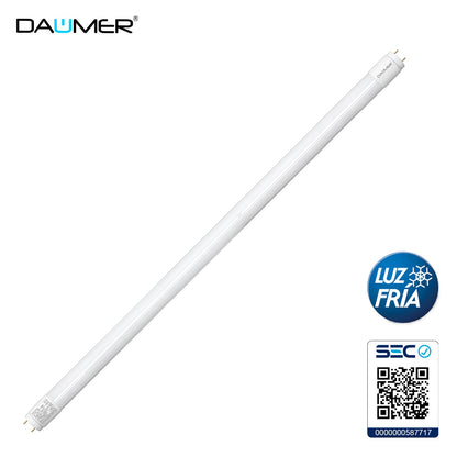 TUBO LED T8 VIDRIO 150CM 24W