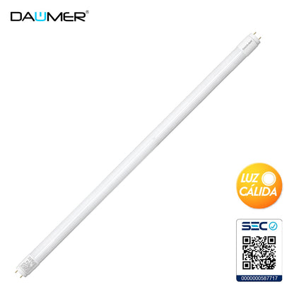 TUBO LED T8 VIDRIO 150CM 24W