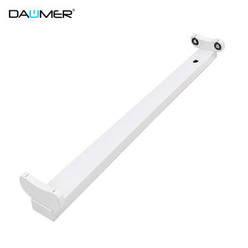 BASE PARA TUBO LED T8 DOBLE