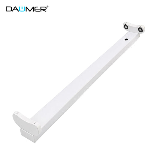 BASE PARA TUBO LED T8 DOBLE