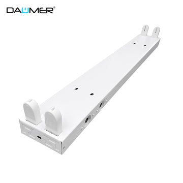 BASE PARA TUBO LED T8 DOBLE 2X18W 120CM ANCHA