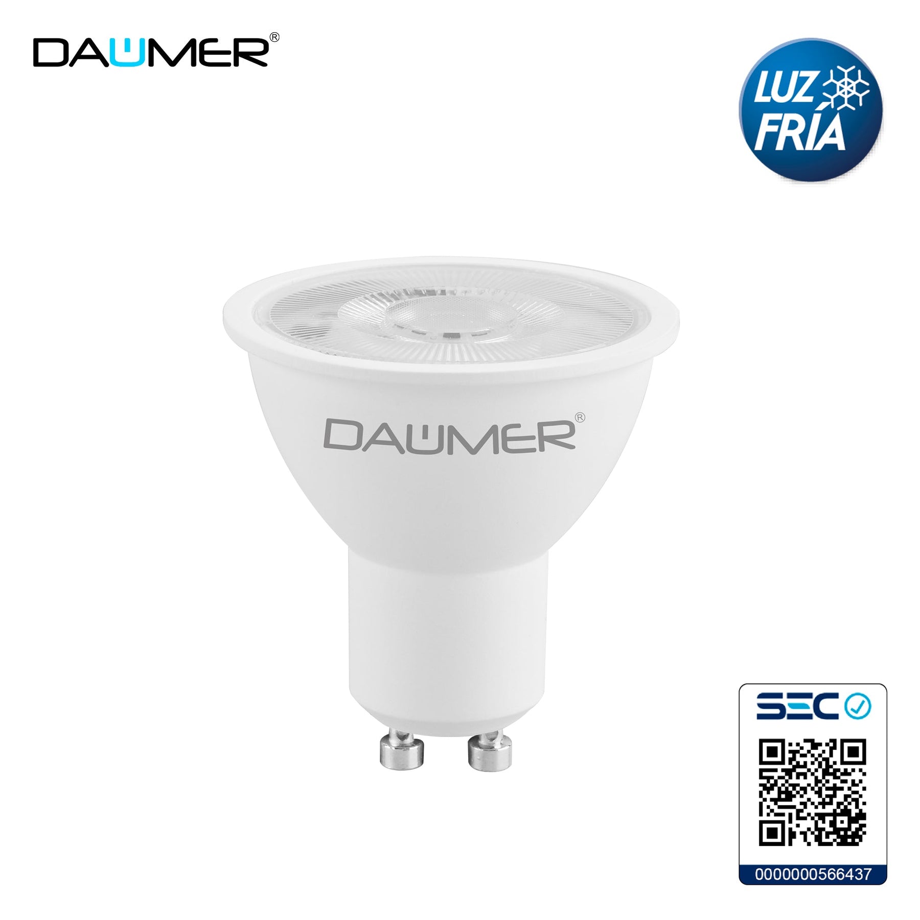AMPOLLETA LED GU-10