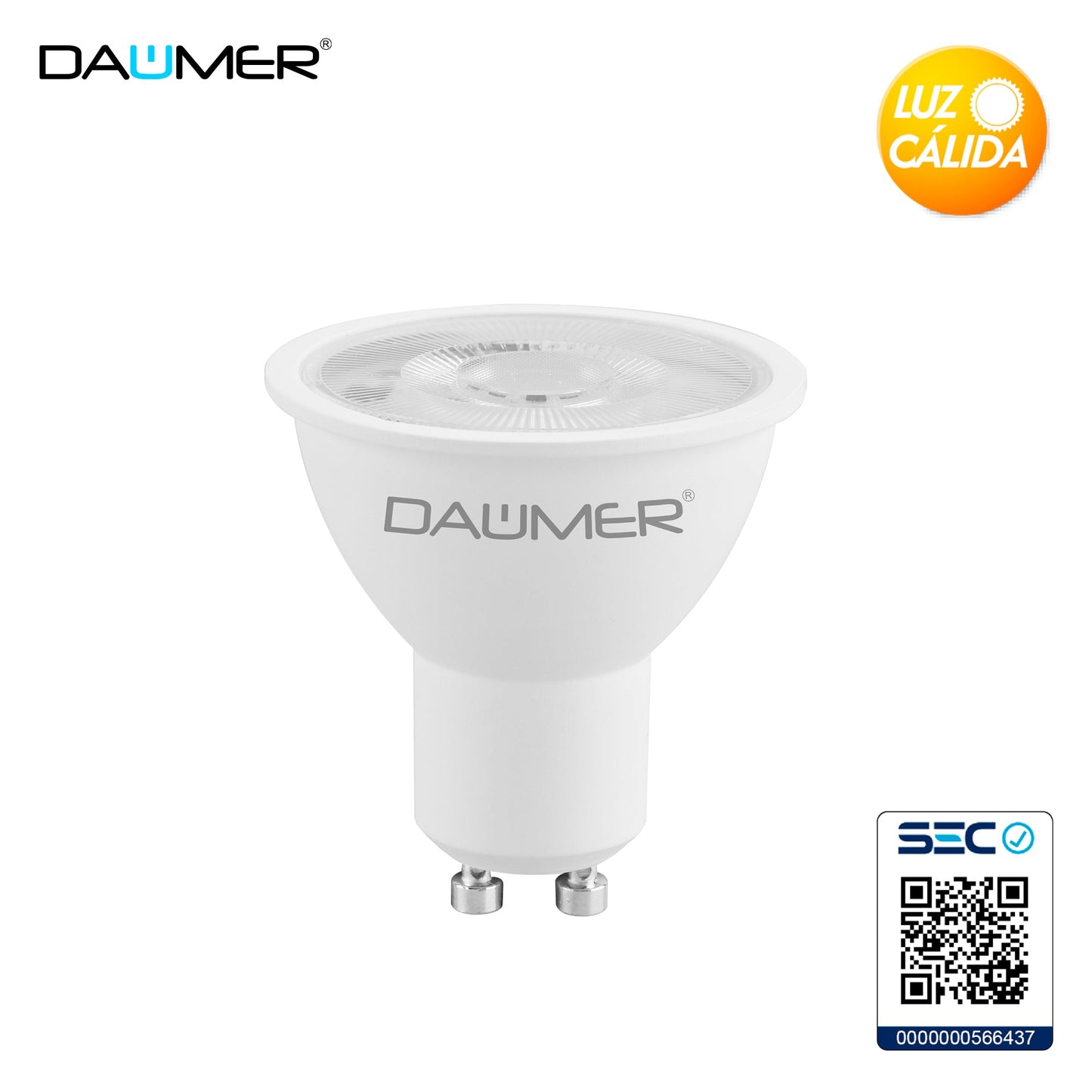 AMPOLLETA LED GU-10