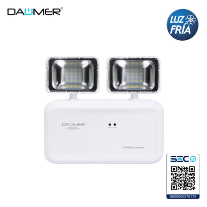 LÁMPARA DE EMERGENCIA 2X2,5W