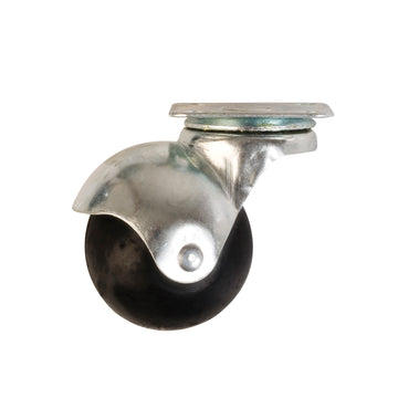 RUEDA DE BOLA BASE METÁLICA
