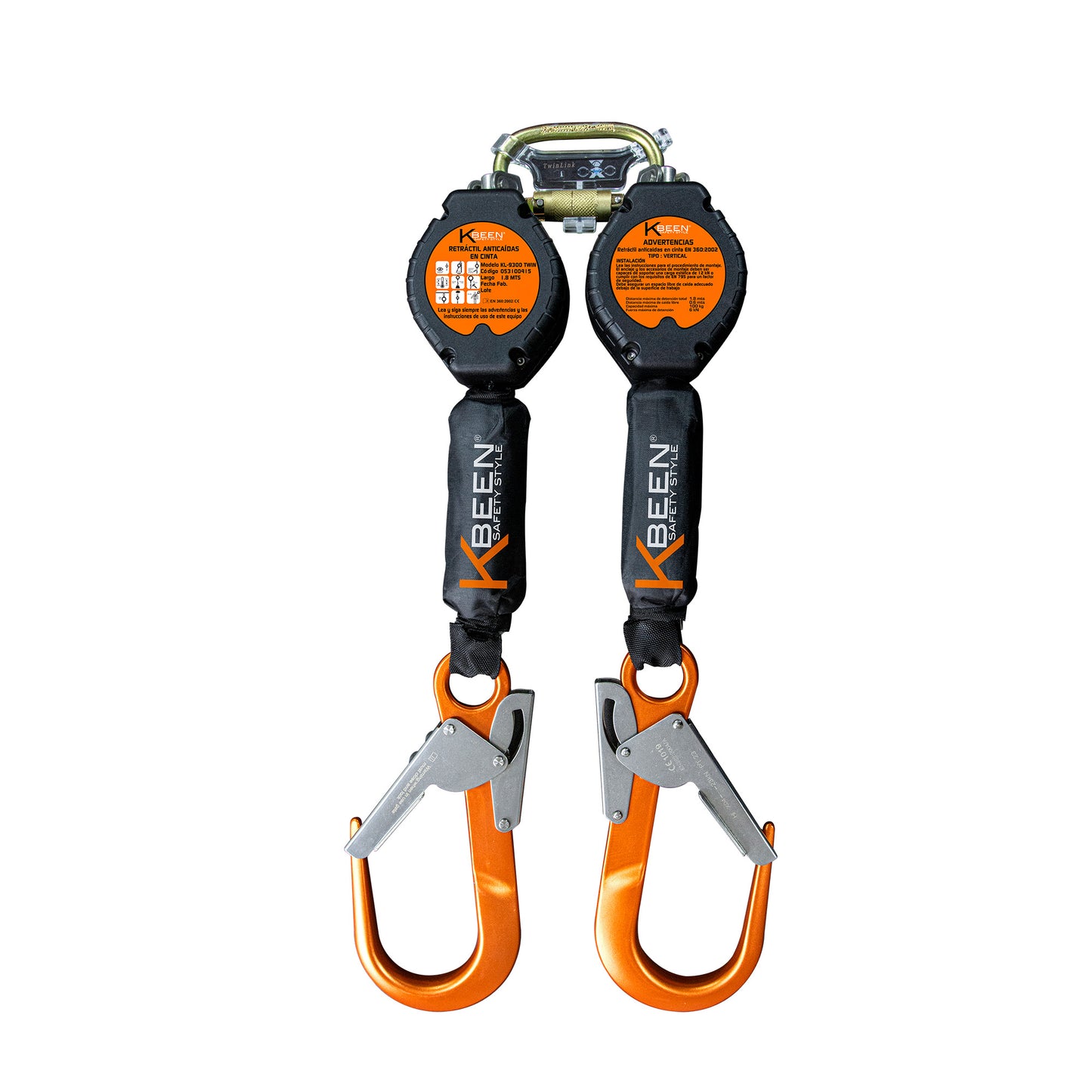 RETRÁCTIL DOBLE EN CINTA KL-9300 TWIN