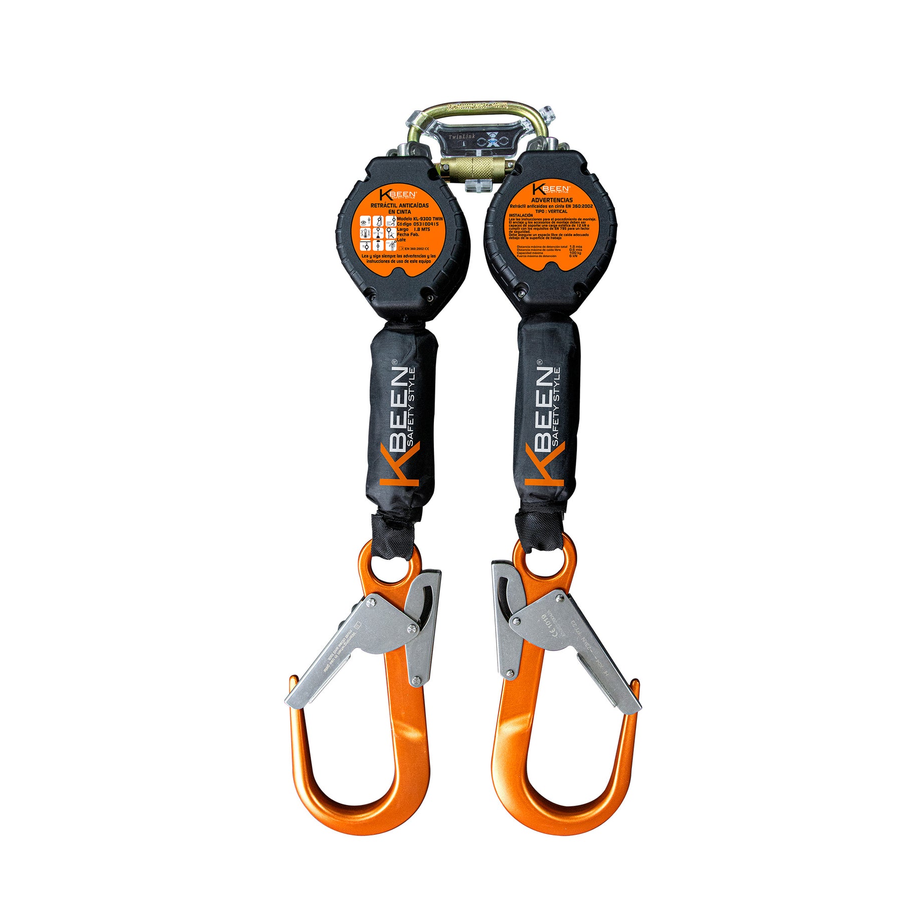RETRÁCTIL DOBLE EN CINTA KL-9300 TWIN