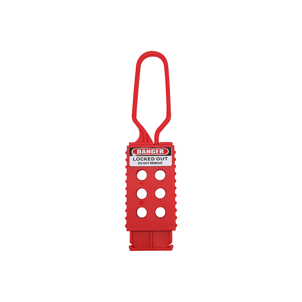 PINZA DE BLOQUEO PORTA CANDADO DIELÉCTRICA 1"