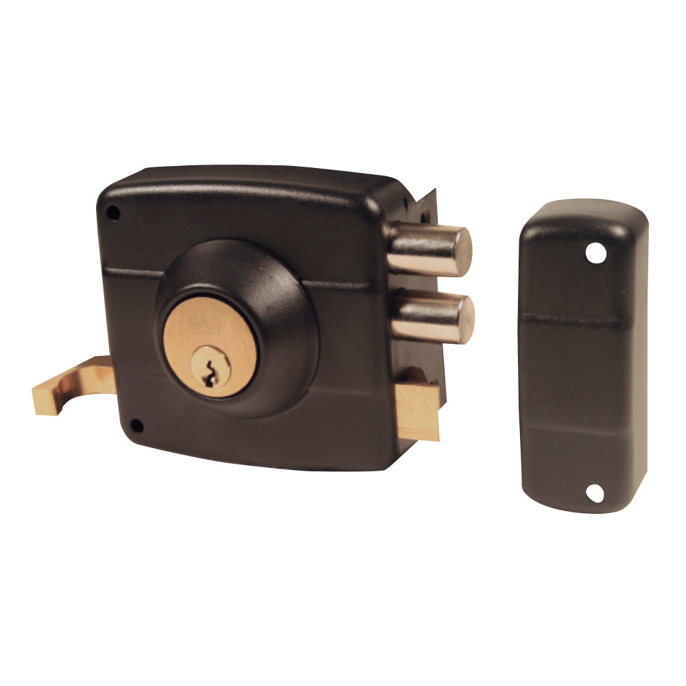 CERRADURA DE SOBREPONER 30MM CILINDRO FIJO