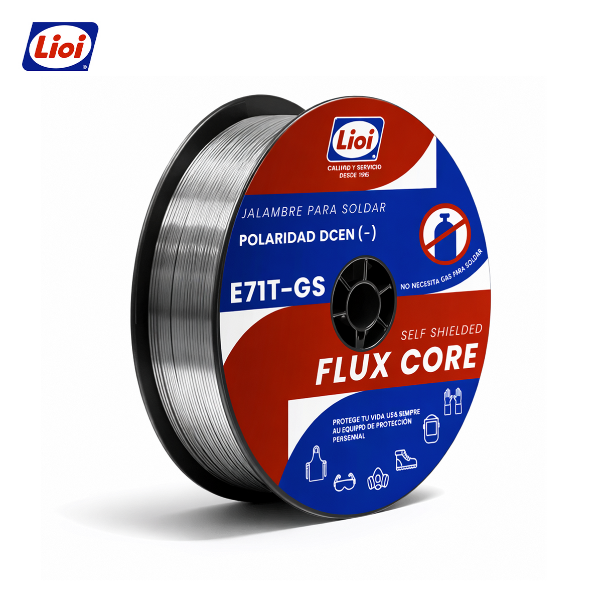 ALAMBRE FLUX 0.8MM