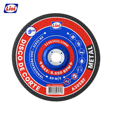 DISCO DE CORTE METAL 7" Y 9"