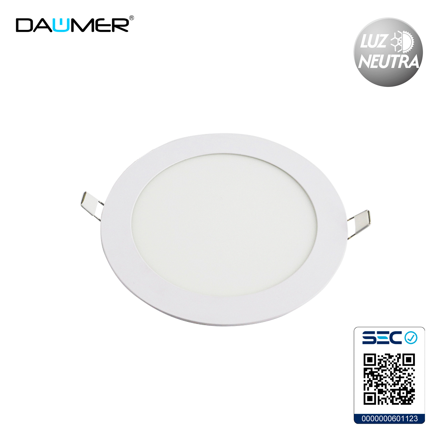 EMBUTIDO LED REDONDO BLANCO 3W