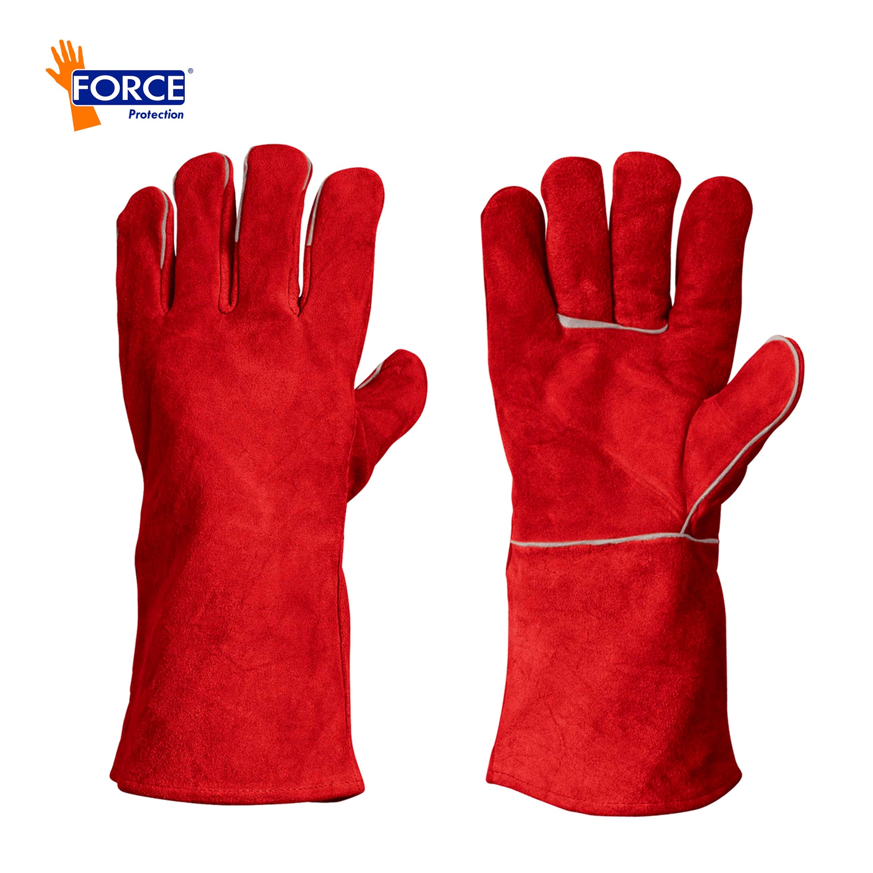 GUANTE SOLDADOR ROJO L-300