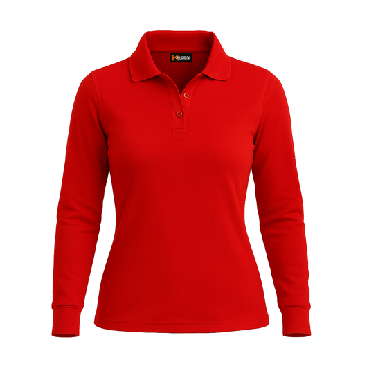 POLERA PIQUÉ MUJER TELA MIX