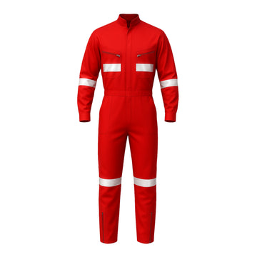 OVEROL PILOTO CON CINTAS REFLECTANTES