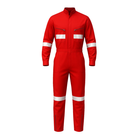 OVEROL PILOTO CON CINTAS REFLECTANTES