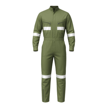 OVEROL PILOTO CON CINTAS REFLECTANTES