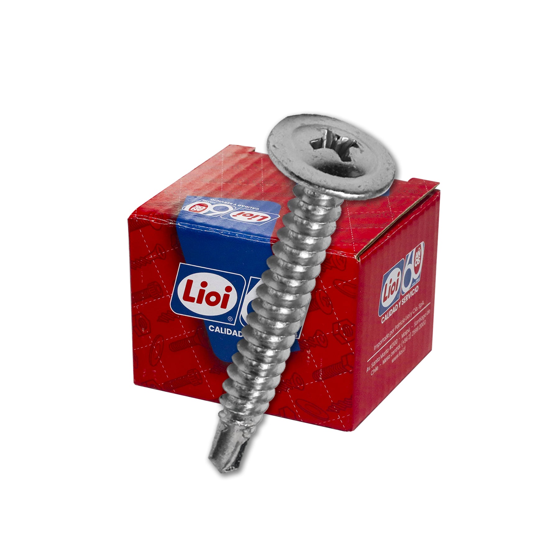 TORNILLO CABEZA LENTEJA PUNTA BROCA