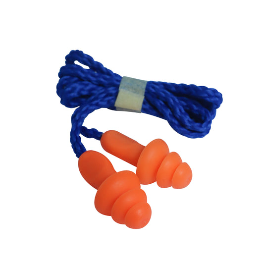 TAPONES DE SILICONA CON CORDÓN